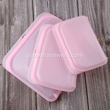 silicone food storage container bag sa pagluto sa kusina